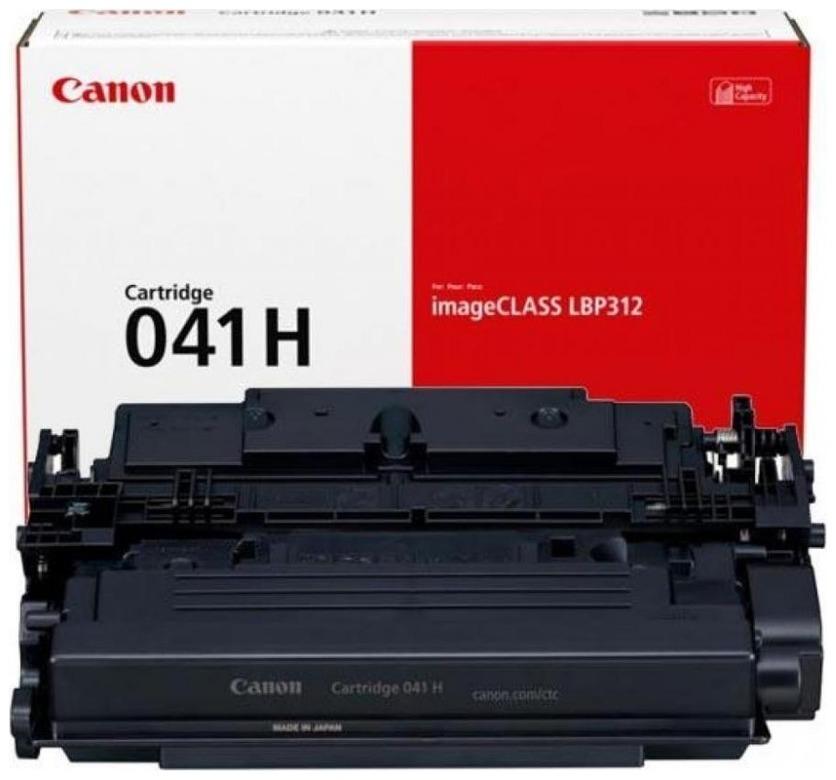 Тонер-картридж 041H BK для Canon LBP312x, 20К (O) 0453C002