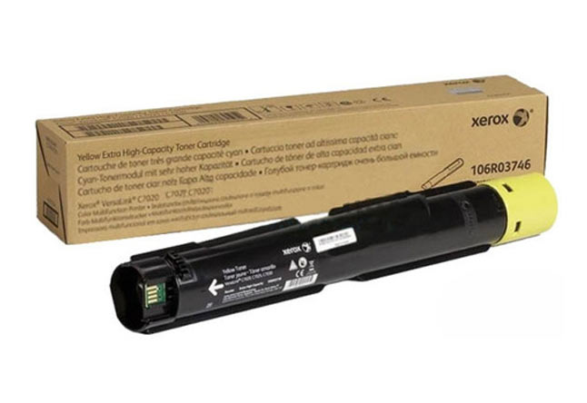 Тонер-картридж XEROX VersaLink C7020/7025/7030, 16,5К (O) желтый 106R03746