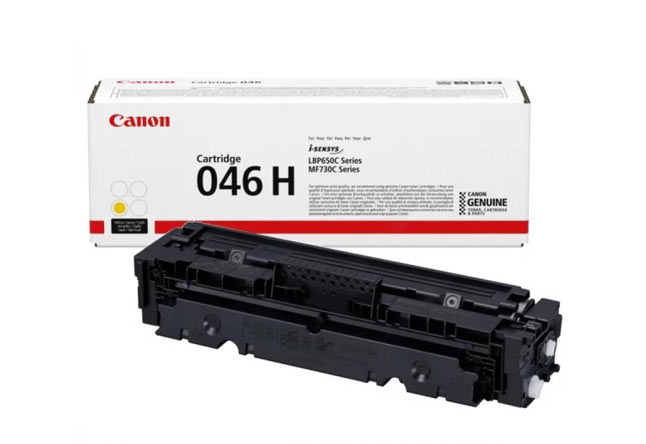 Тонер-картридж 046H Y Canon i-SENSYS LBP650, MF730, 5К (O) желтый 1251C002