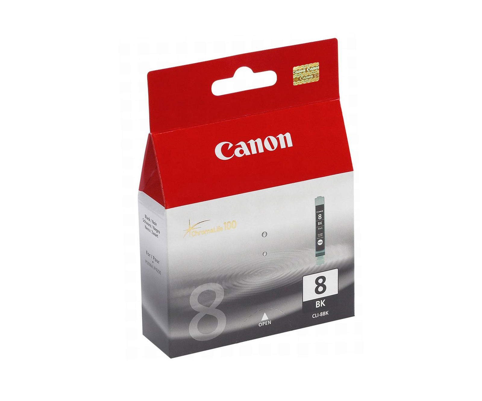 Картридж Canon PIXMA iP4200/iP6600D/MP500 (O) CLI-8BK, BK