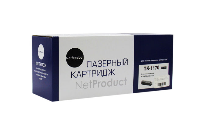 Тонер-картридж NetProduct (N-TK-1170) для Kyocera M2040dn/M2540dn 7,2K, без чипа